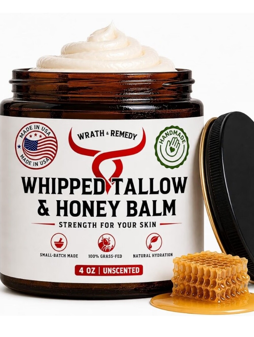 Organic Beef Tallow for Skin & Face